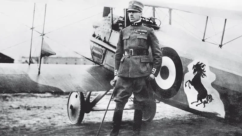 Francesco Baracca, l'asso del cavallino rampante nei cieli del Friuli - Grande Guerra in Friuli Venezia Giulia