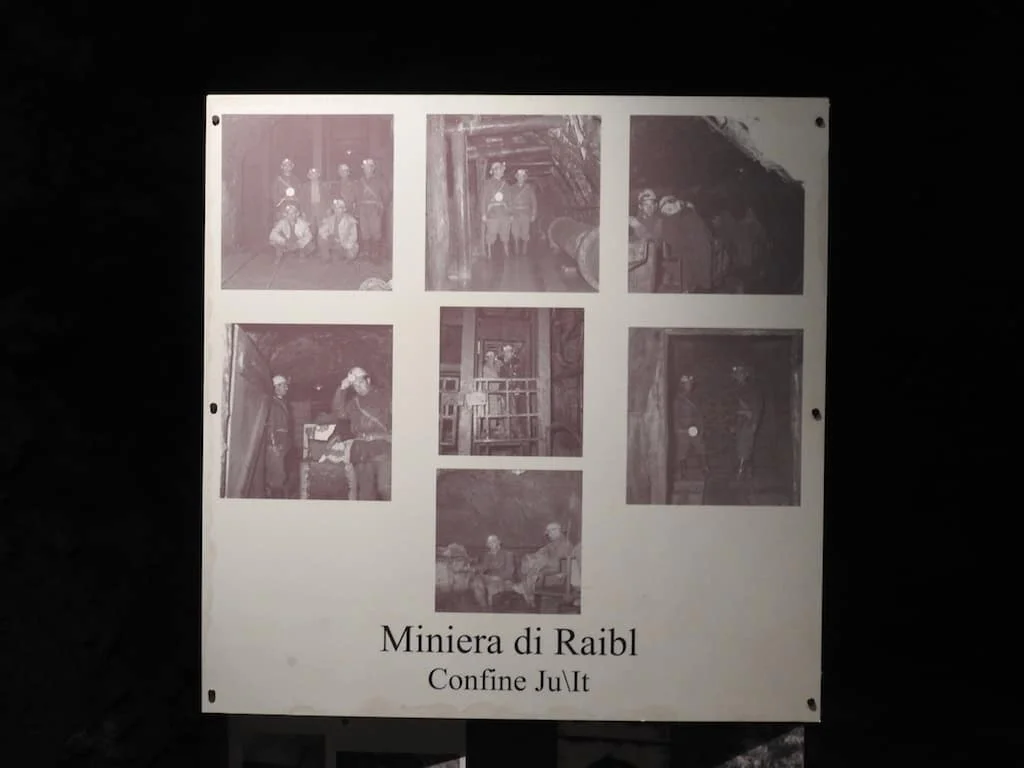 La Galleria di Bretto sotto il Monte Re: il canale della miniera di Raibl diventato ferrovia per Caporetto e poi confine sotterraneo con la Jugoslavia - Grande Guerra in Friuli Venezia Giulia